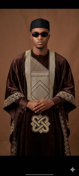 Agbada with Classic Embroidery