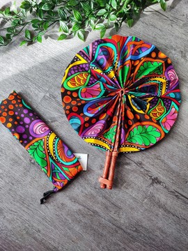 WAX LEATHER FANS