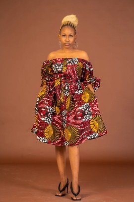 Robe mi-longue Sophia