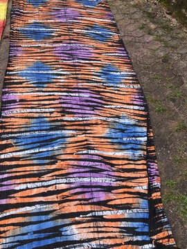 African Adire Eleko/ Handmade Nigerian Adire/ Quality Batik Fabric/  100% cotton/ Tie Dye Kampala1
