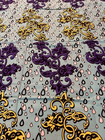 African wax fabric 💯 cotton
