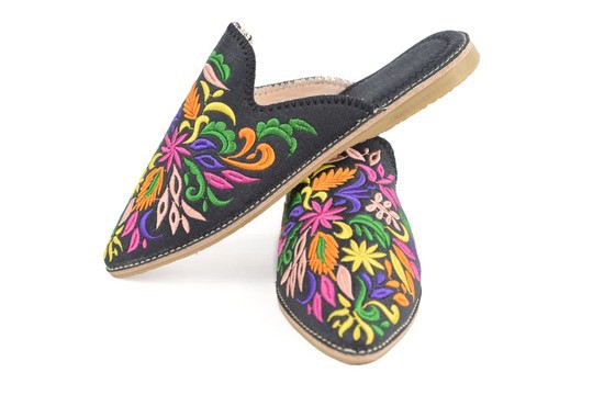 Handmade original leather slipper