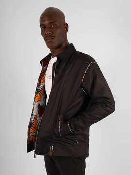 Veste gabardine noire