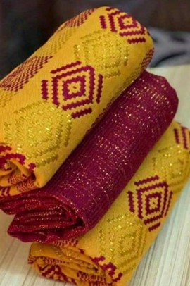 Ashanti Bonwire Kente -Hand woven