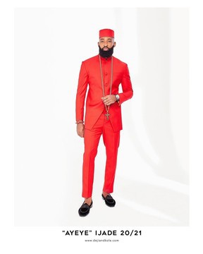 Tomato Red kaftan