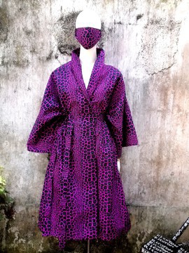 Afro Kimono coat by Ricoton