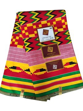 6 YARDS TISSU WAX  KENTE IMPRIME WAX KENTE ANKARA wax GHANA