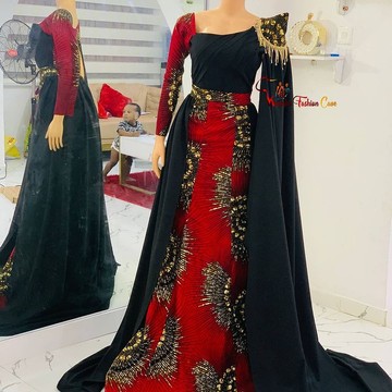 longue robe de bal sirène africaine, vêtements pour femmes africaines, robe longue Ankara, robes africaines