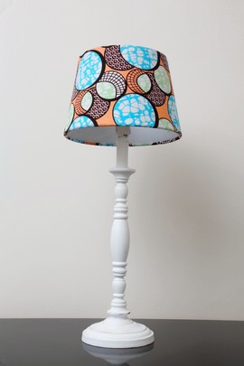 Handmade Small Pastel Wax Lampshade