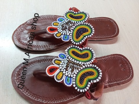 African Maasai Sandals december offer comes with a gift