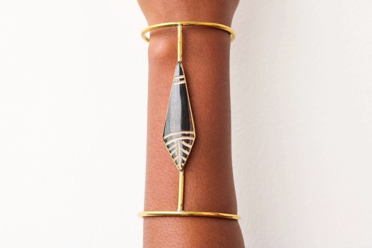 African brass bracelets, Cuff brass bracelets, Brass and bone Bangles, Wrist bracelets