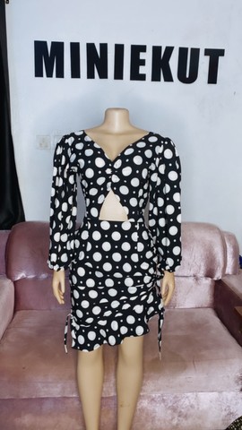 Robe à pois