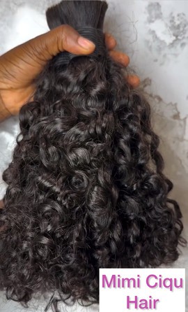 200g Afro curls for Afro boho braids 100% human hair