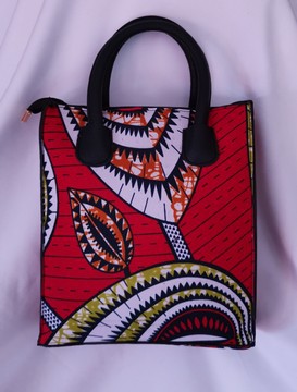 "Linda" wax shoulder bag