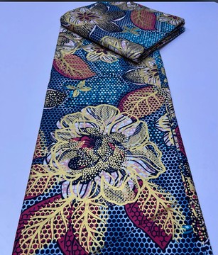 Ankara Wax Fabric 6 yards/African Fashion/ African fabric/ African dress