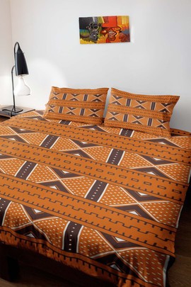 Mud Cloth African Tribal Bedding Set Duvet and Pillow Covers (MORE SIZES AVAILABLE)