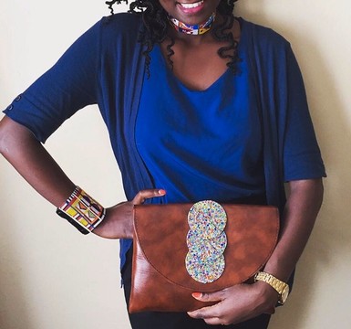 Leather clutch bag/ beaded clutch bag/ dinner bag/clutch bag/clutch/ gift for her/ gift for mom