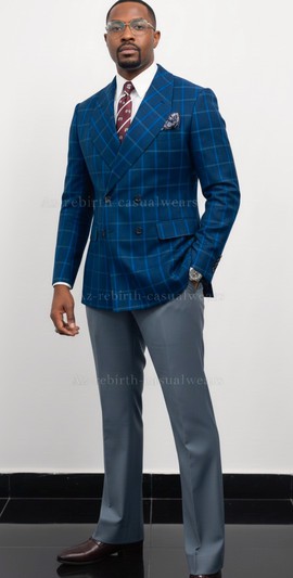 Deux pièces de costume pour homme