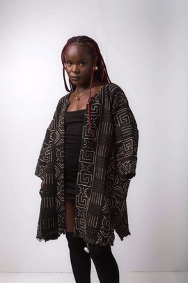 Sunshine palace bogolan cloak (Pre-Order)