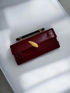 Handmade luxury African handbag