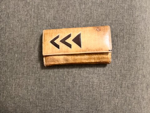 Portefeuille en cuir pour homme et femme