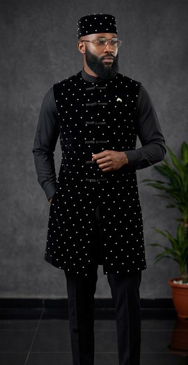 Luxury Ensemble Kaftan Africain pour Homme –