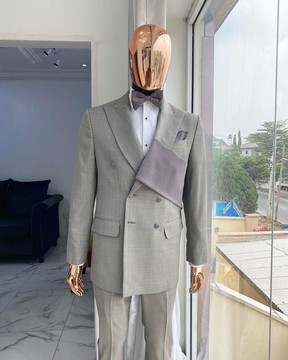 A space grey reloaded “Oranmiyan” Suit!