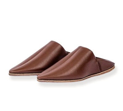 Handmade original leather slipper