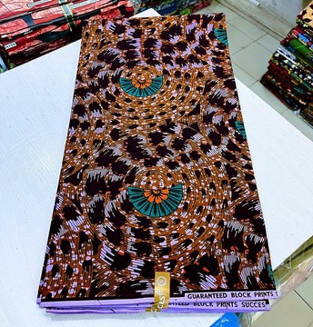 Ankara Wax Fabric 6 yards/African Fashion/ African fabric/ African dress
