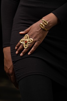 Beautiful Akan “Prosperity” ring