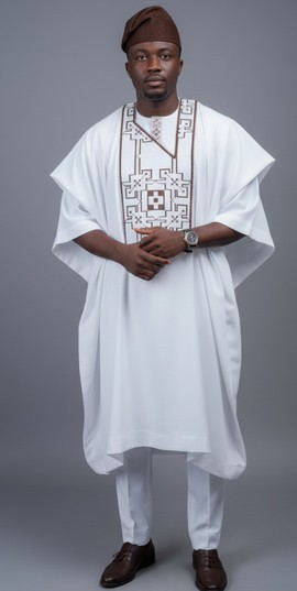 Tenue traditionnelle nigériane