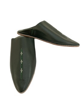 Handmade original leather slipper