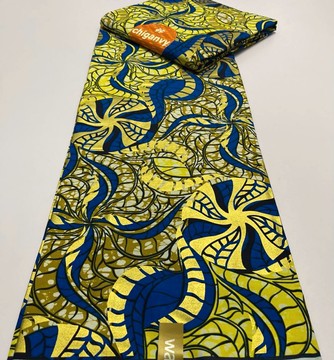 Ankara Wax Fabric 6 yards/African Fashion/ African fabric/ African dress