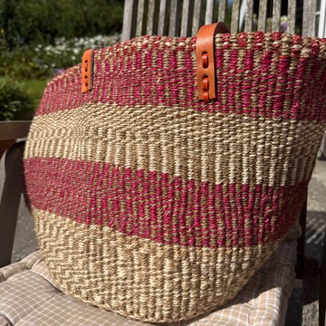 Sisal Handwoven tote bag