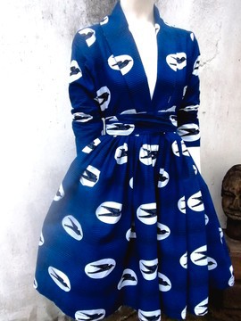 Goita wrap dress