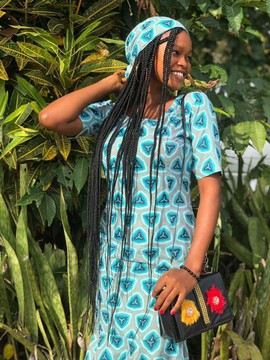 Mid length dress for women