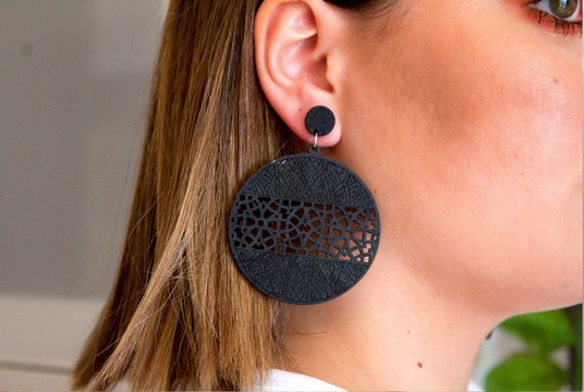 Earrings "The round of the beautiful"