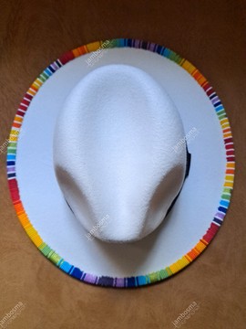 Fedora hats, beaded african hats, women hats