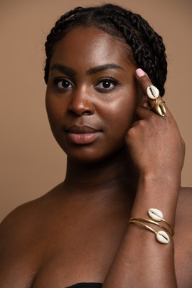 “Eva” bracelet &amp; ring set
