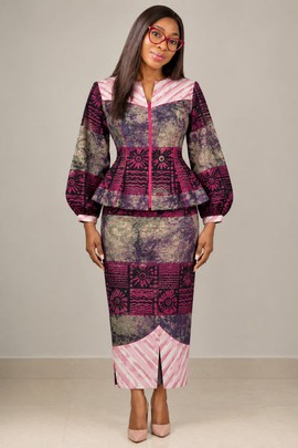 Ensemble Ola (jupe et blouse)