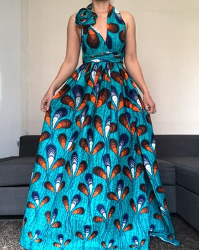 Robe wax coton