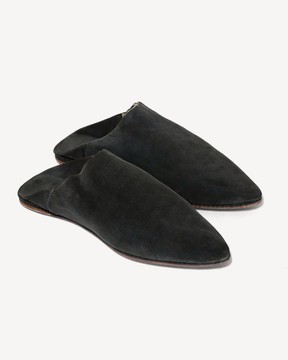 Babouche en cuir original fait main