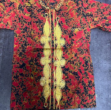 Chemise africaine de sénateur pour homme, chemise batik brodée à boutons, chemise africaine pour homme
