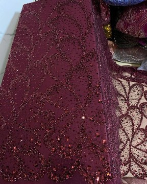 Beaded lace, fabric for wedding, lace for wedding dress, lace   (5 yards )