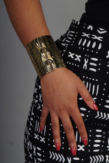 Bracelet manchette bronze «Kenya»