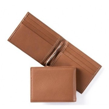 Genuine Leather Wallet Brown