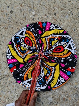 Fan in leather and wax "like a ⭐"