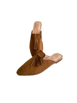 Babouche en cuir original fait main