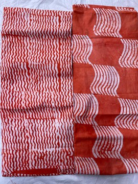 African Adire Batik / Handmade Batik / Ankara Fabric / 100% Cotton Fabric
