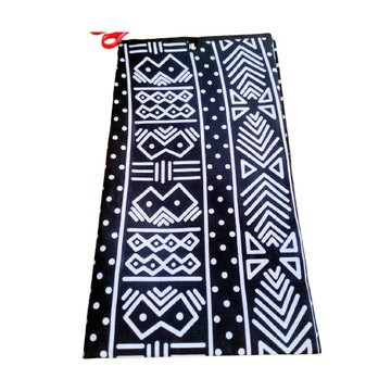 Tissu pagne Ndop Cameroun en coton léger 6 yards